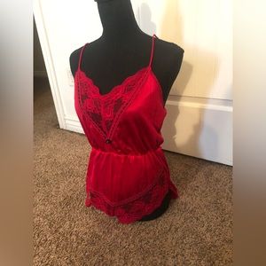 Beautiful red lingerie